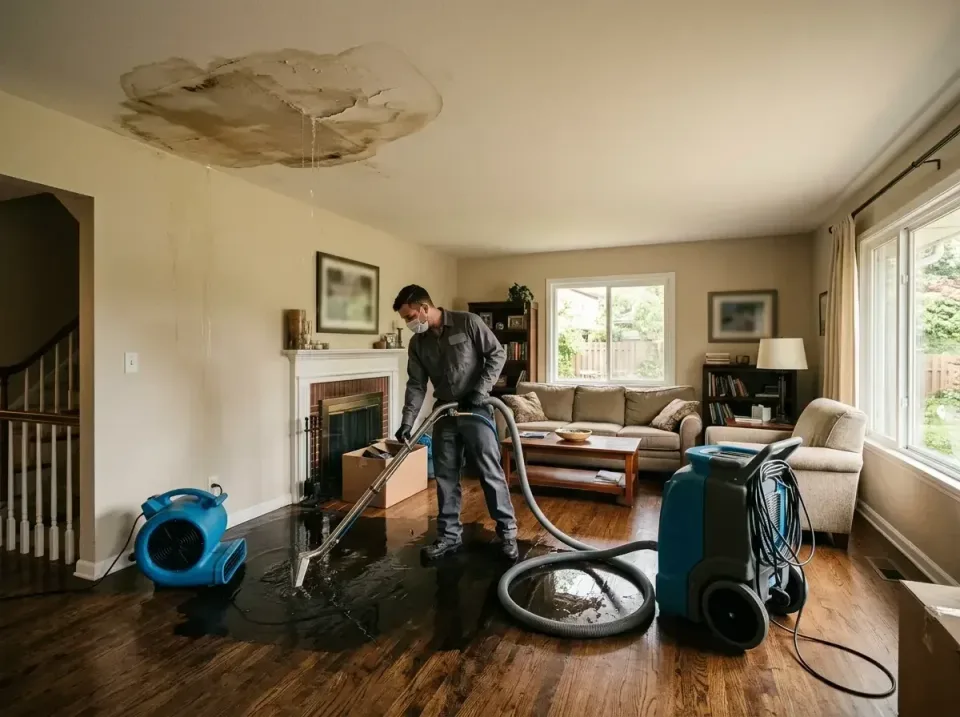 attic-pipe-burst-ceiling-drip-008 — frequently asked questions, Water Damage Restoration & Carpet Care in Sugarcreek, PA